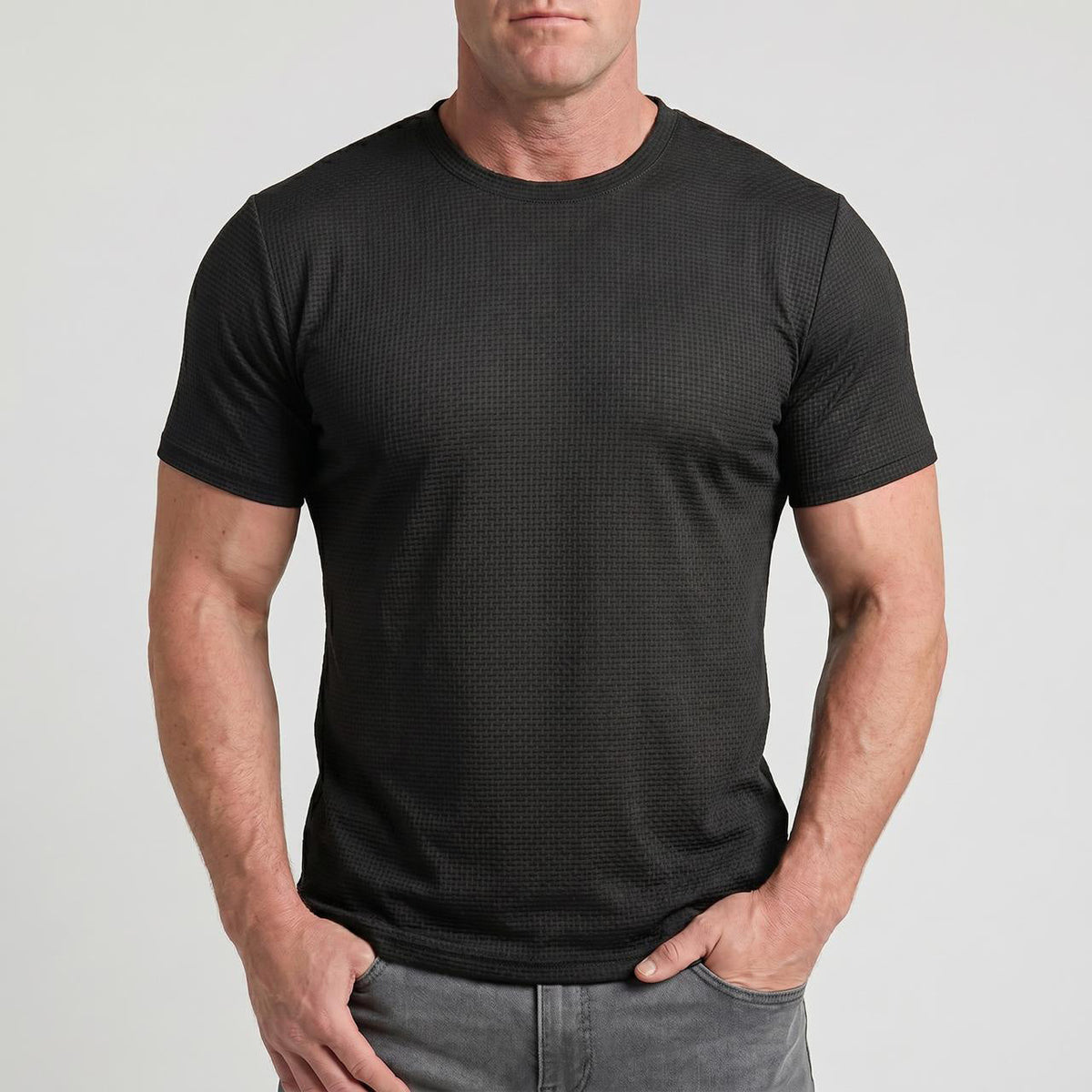 Arden - Camiseta Gola Redonda Ultra Confortável Masculina