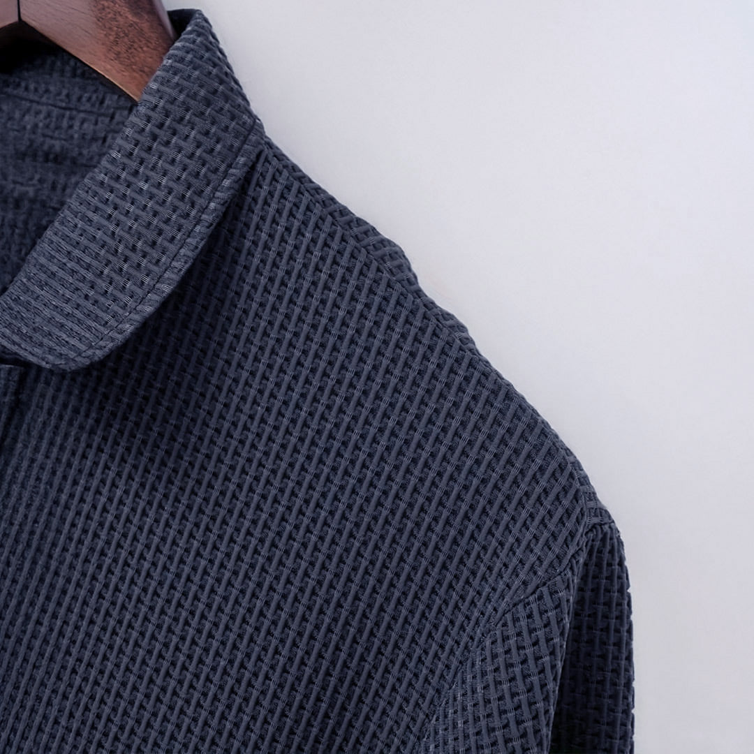 Lusso - Camisa Polo de Manga Longa Ultra Confortável Masculina