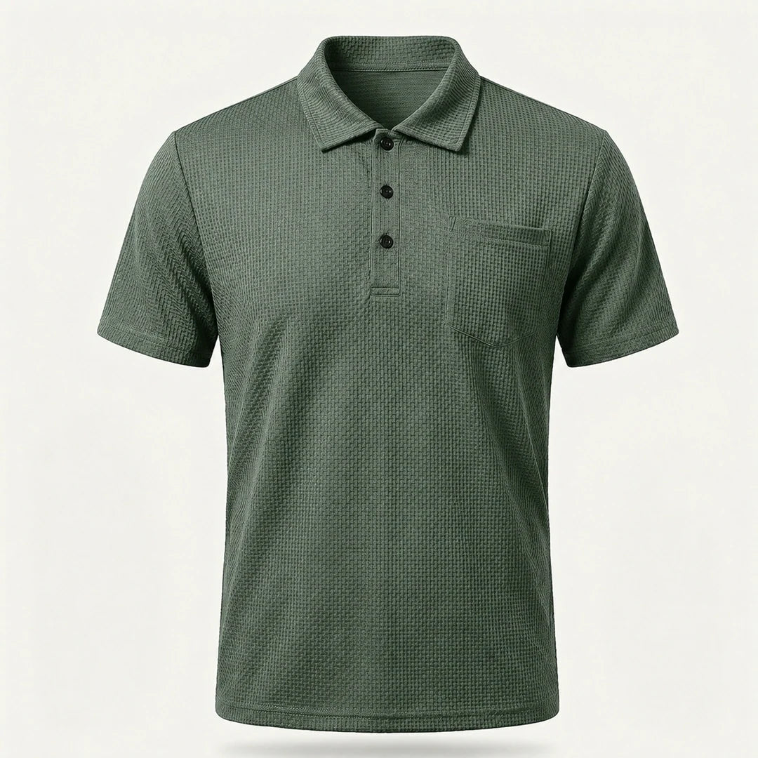 Capri - Camisa Polo com Bolso Ultra Confortável Masculina