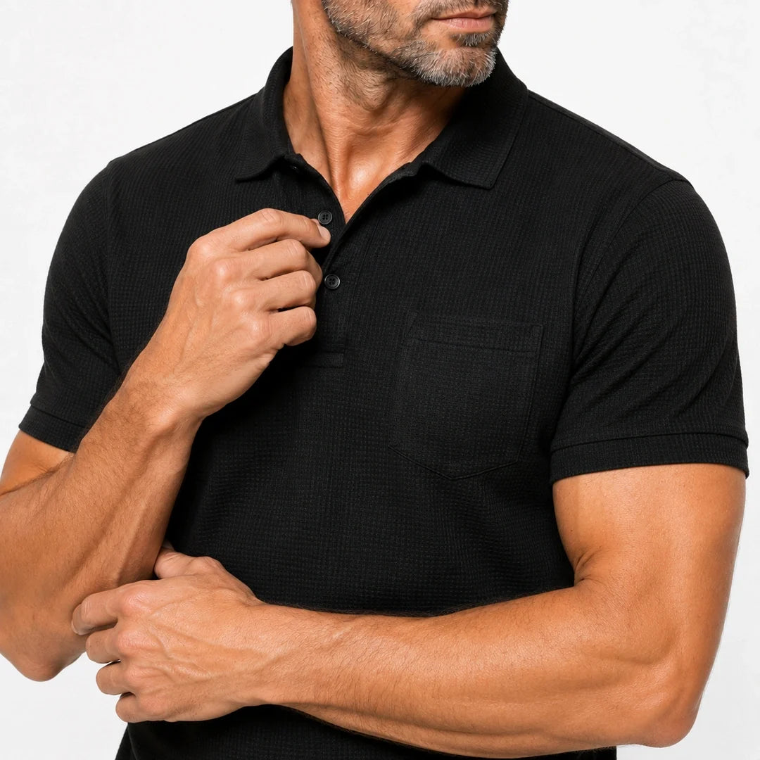 Capri - Camisa Polo com Bolso Ultra Confortável Masculina